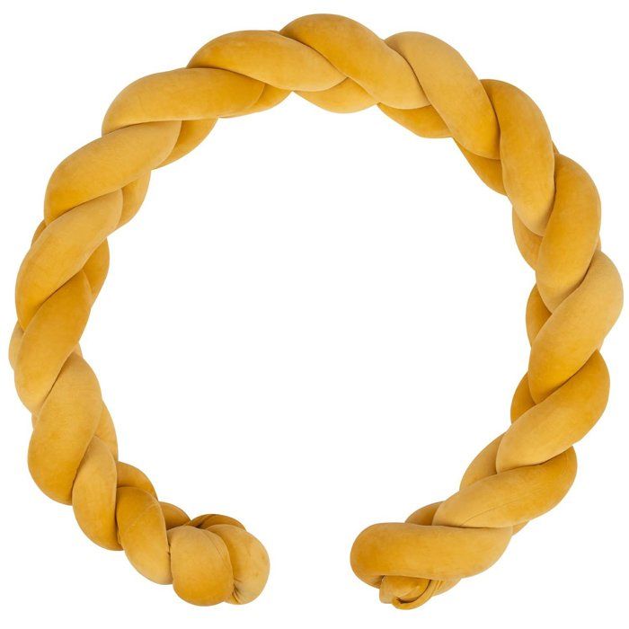 Tresse De Lit Bebe Universelle Velours Moutarde Tu Cdiscount Puericulture Eveil Bebe