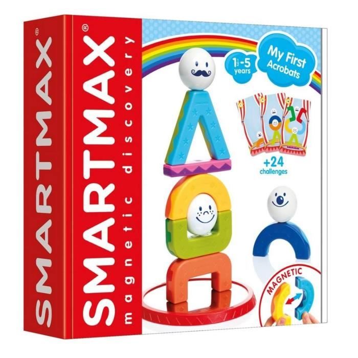 Jeu de construction SmartMax - SMART - Les Acrobates du cirque - 10 pièces - Coloris Unique