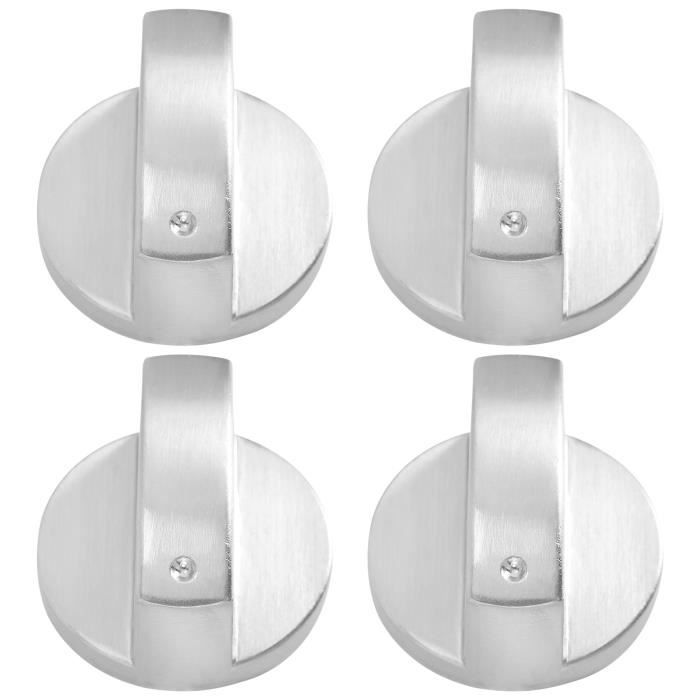 Lot de 4 boutons de commande universels pour barbecue à gaz, pour cuisinière/four/gril