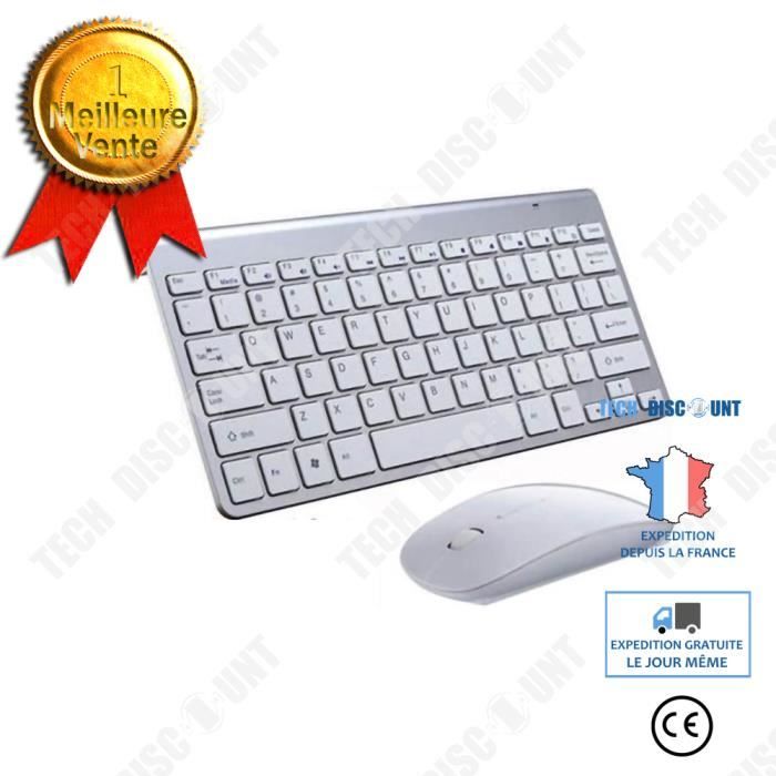 Ensemble clavier et souris Bluetooth portable ultra-mince