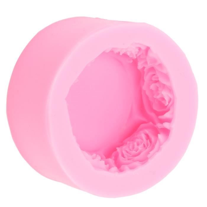 Moule En Silicone En Forme De Rose Pour Supports De Bijoux élégants En Résine époxy Pour Loisirs Créatifs