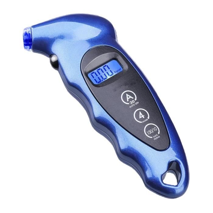 Draper 1071 - Lecteur Numérique De Pression Des Pneus Auto-Étalonnage - LCD PSI, BAR, KPA