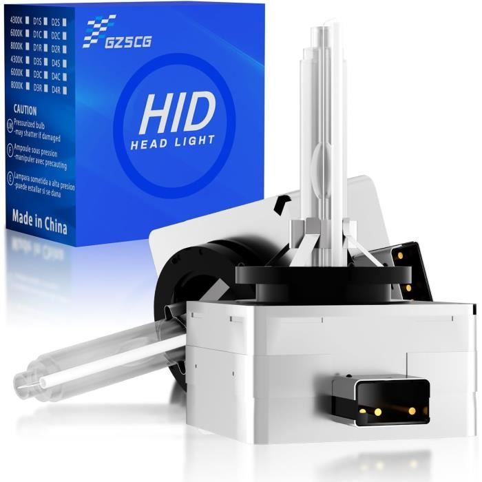 D3S Lot De 2 Ampoules Xénon 6000 K 12 V 35 W OEM HID + 50