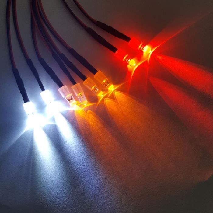 LESU Phare De Toit LED Jaune 1/14 – Pour Camion Pompiers Et Tracteur RC