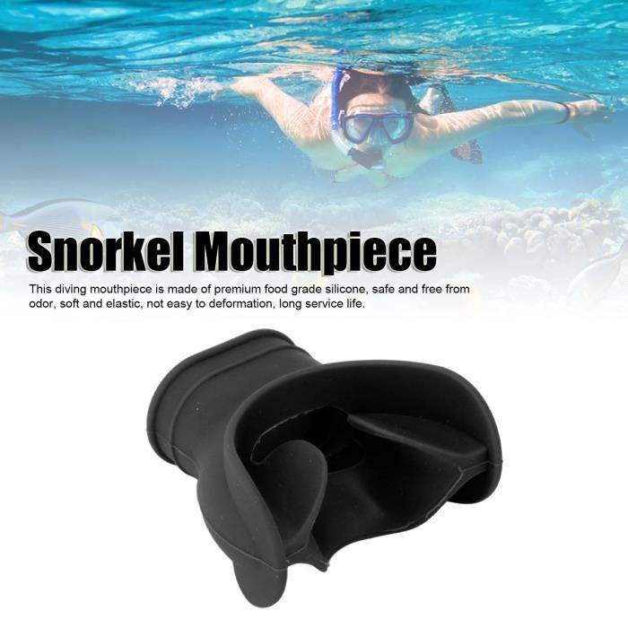 Porte-détendeur Plongée En Silicone Liquide – Collier Confortable, Maintien Menton, Clip Rapide, Intégré, Pour Plongée Profonde
