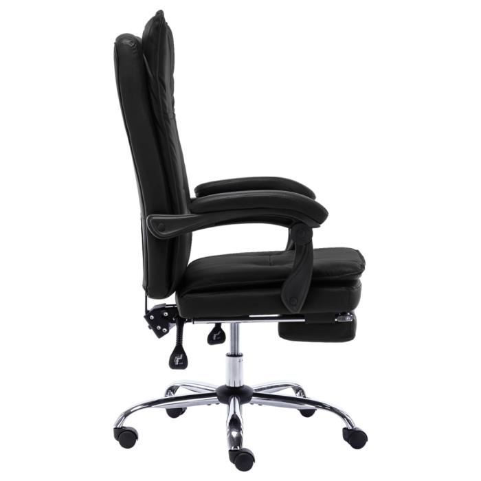 Chaise ergonomique Diablo V-Commander : couleur noire-bordeaux