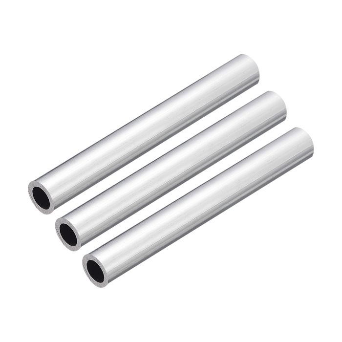 Lot De 3 Tubes Aluminium 6063 - Diamètre Ext. 10 Mm / Int. 5 Mm - Longueur 300 Mm - Sans Soudure