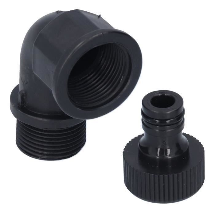 Vanne De Vidange Piscine P6H1419 - Adaptateur Tuyau Gris | Installation Facile, Entretien Piscine | Accessoire Remplacement