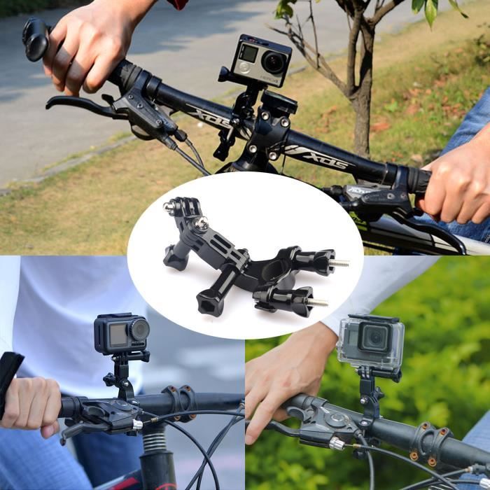 Support de Bras d'extension pour GoPro - ZALEONLINE - Noir - Bras pivotant réglable à 3 Voies