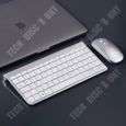 Kit clavier sans fil et Souris sans Fil Ultra-Fin et Silencieux Design Ergonomique pour Ordinateur Portable souris sans fil-1