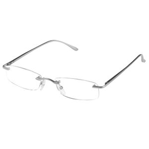 Lunettes De Lecture Lity - Dioptrie +3,5 - Monture Gris Argent Discrète Et Légère - Neuves Avec étiquettes - Unisexe