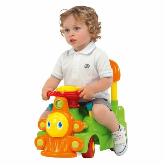 CHICCO Porteur Loco Electronique 2 en 1 Cdiscount Jeux Jouets