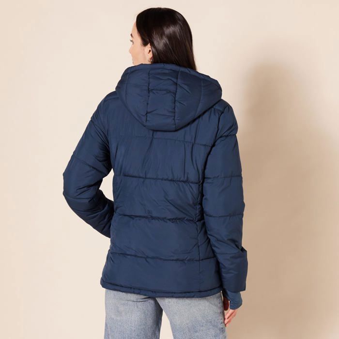 Essentials Doudoune à Capuche Mi-Longue Homme - Grandes Tailles Disponibles