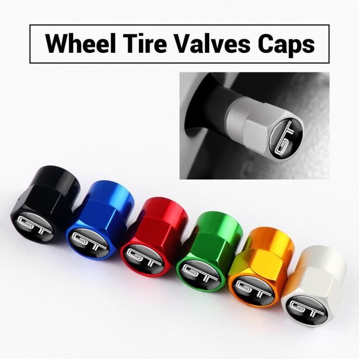 Capuchon de pneu de voiture Valve Appropriée Capuchon de valve de pneu en  métal (mercedes-benz, 8 Packs)