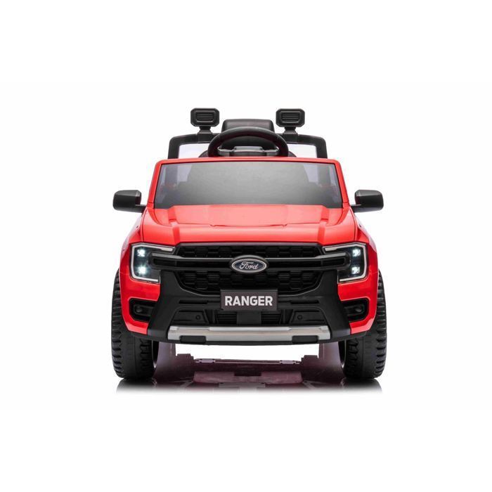 Voiture électrique 2 places pour enfant 24v ford ranger wildtrak 4x4 noire + lcd