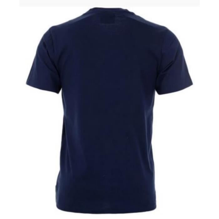 T-shirt Everlast 100% Coton Pour Garçon - Taille 7/8 Ans - Noir/Bleu - Neuf Avec étiquettes
