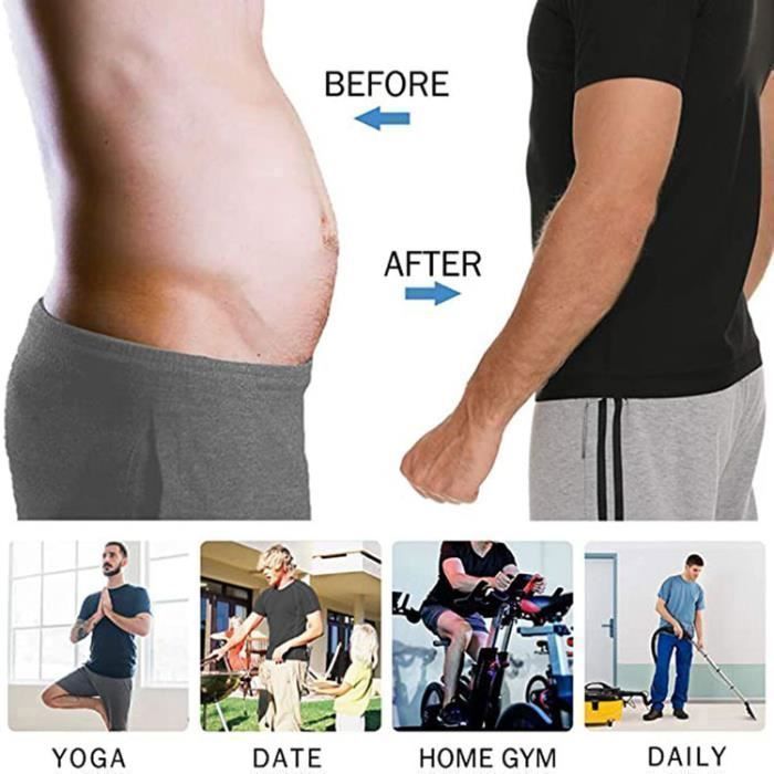 Vêtements de Sudation Homme Gilet Minceur Sauna T Shirt