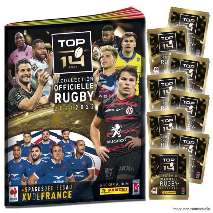 PANINI - Rugby 2021-22 Top 14 - Pack pour démarrer la Collection : Album +  5 Pochettes - Cdiscount Jeux - Jouets