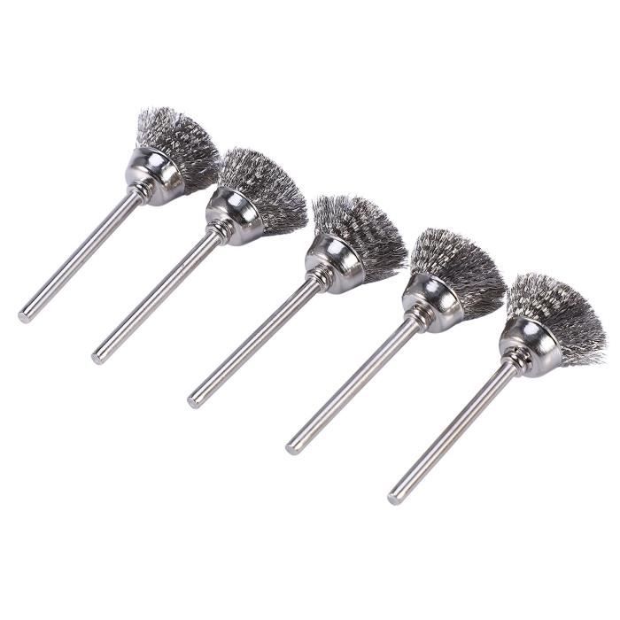 Set De Brosses Métalliques Droites Assorties Oc-pro - Idéal Pour Décaper Et Nettoyer