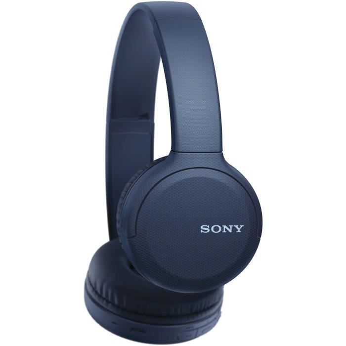 SONY WHCH510L Casque Bluetooth sans fil - Autonomie 35h - Bleu - Cdiscount  TV Son Photo