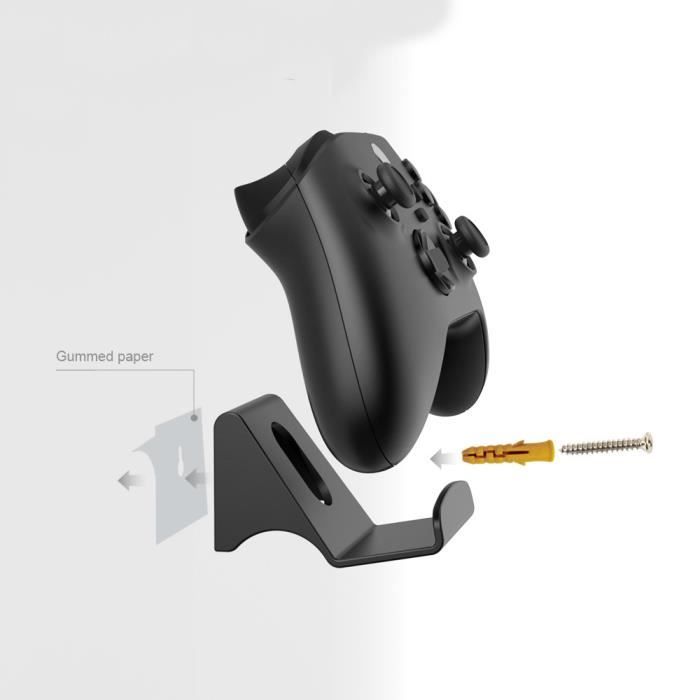 Support Mural Universel pour Manette de Jeu avec Clip Mural pour Xbox