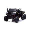 Tracteur électrique pour enfants Farm Gator A730-2 Noir - 4 moteurs de 200 W-2