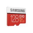 Samsung EVO Plus MB-MC128G - Carte mémoire flash (adaptateur microSDXC vers SD inclus(e)) - 128 Go - UHS-I U3 / Class10-2