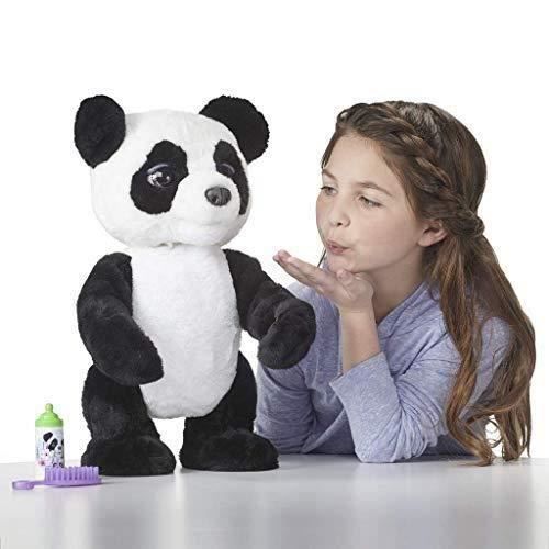 Furreal Friends Peluche Interactive Cubby Plum le Panda Curieux Version fran aise E85935S1