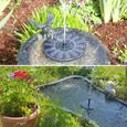 Fontaine solaire Pompe à eau solaire Exécute automatiquement pour bassin ou jardin-3