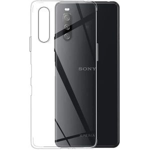 Housse étui Bandoulière Pour Sony Xperia 10 III (2021) - Néoprène Noir, Réfléchissant