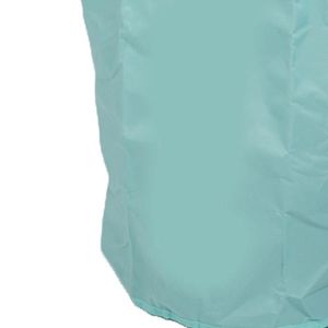 Panier à linge en plastique avec couvercle 40l slim PIXEL - vert sauge