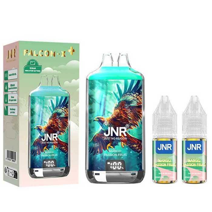 JNR - Kit Black Dragon Ice 28000 puffs 2X10ml - Falcon-X +