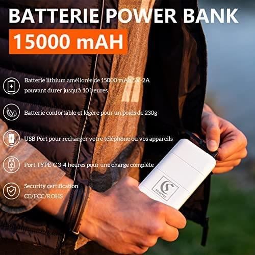 Batterie best sale gilet chauffant