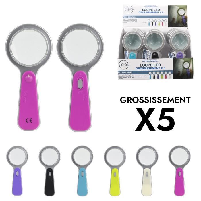 Loupe grossissante x5 top