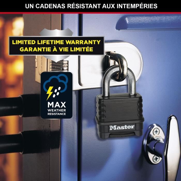 Ancien Cadenas à Combinaison Master Sécurité - Fabriqué Aux États-Unis