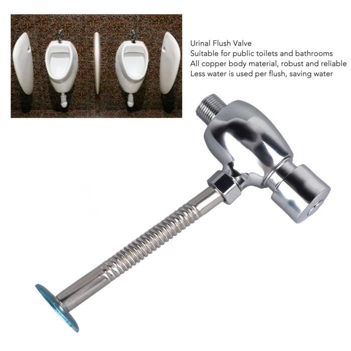 Kit Chasse D'eau Sans Contact Pour Urinoir – Capteur Mural – Pour Salle De Bain Professionnelle Ou Maison