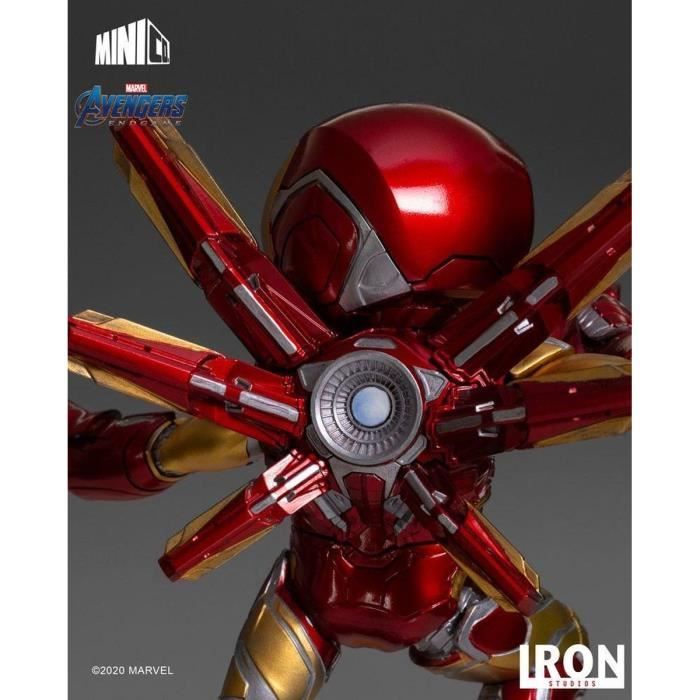 Figurine - IRON STUDIOS - Mini Co. Deluxe - Marvel's Avengers : Iron-Man -  PVC - 20 cm - La Poste