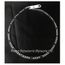 Chaîne Maille Figaro diamantée Longue 70cm Argent Massif 925//1000 Bijoux Homme