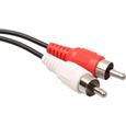 HY 3,5 mm stéréo 1-8 femelle à 2 RCA mâle Jack Adaptateur AUX Audio Splitter Cable - HYBHY1230A4868-0