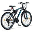 Licorne Bike Vélo VTT haut de gamme. (2 freins à disque) [29.00, Schwarz/Anthrazit (2xDisc-Bremse)]-0