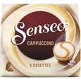 Senseo Dosettes à Café Cappuccino, Mousseur à Lait Classique, Café, Nouvelle Recette, Lot de 6, 6 x 8Dosettes-0