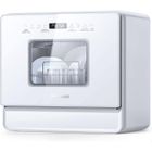 Mini Lave-Vaisselle AIRMSEN, 5 Couverts, 9 Programmes, Sans Raccordement, Sel Adoucissant, Réservoir 5L, pour Petite Cuisine