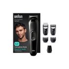 Braun Tondeuse Tout-En-Un Series 3 MGK3410, 6-En-1, Kit Pour Barbe, Cheveux & Et Autres Zones