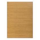Tapis de sol antidérapant, moquette à rayures en bambou coloris naturel - Longueur 300 x Profondeur 200 cm -JUANIO