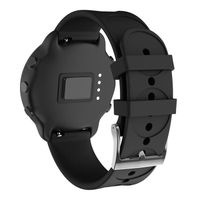 20 mm  Bracelet de montre en silicone noir pour Suunto 3 Fitness