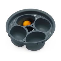 Cuiseur à œufs en silicone pour 4 œufs, pocher des œufs de cuisine - Cuit Oeuf - Accessoires TM6/TM5/ TM31