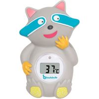 Thermomètre de bain Racoon - BADABULLE - Mixte - Gris - 0 mois - Naissance