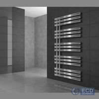 Radiateur sèche-serviettes électrique ECD Germany EM Design 900W - 600 x 1200 mm - Chrome