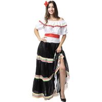 Déguisement Mexicaine femme - Funidelia - 123274 - Robe et ceinture en polyester