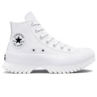Chaussures pour Femme - CONVERSE - Chuck Taylor All Star Lugged 2.0 Hi - Blanc - Lacets - Textile - Plat